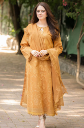 Mushq - 3PC Lawn Embroidered Suit -SU0131